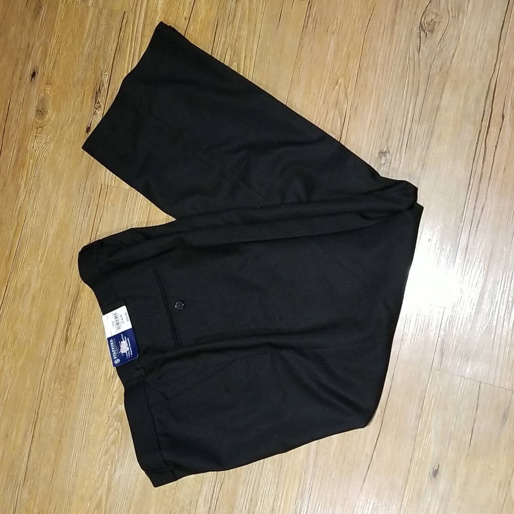 Stafford signature sportswear pants NWTS sz 42x30 Black